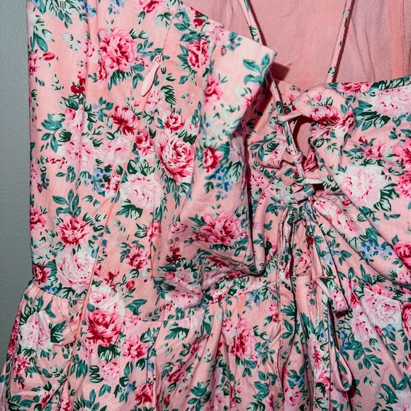 ShoptheTinyCloset Florally Honest Pink Dress - Picture 3 of 5